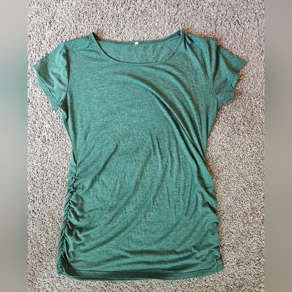 Elegant Green Women's Top